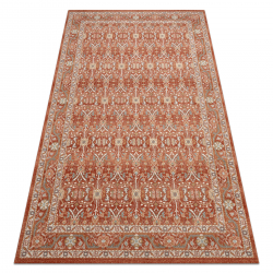 Dywan SOHO 477.08.LA300 wełniany OSTA - Ornament, ramka naturalny terakota / beż 
