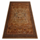 Wollteppich OMEGA SIRAN orientalisch Messing braun 