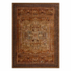 Wollteppich OMEGA SIRAN orientalisch Messing braun 