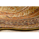 Wollteppich OMEGA SIRAN orientalisch Messing braun 