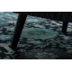 Wool carpet OMEGA KARAJA flowers dark blue