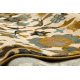 Wool carpet OMEGA AMALFI flowers kamel brown 