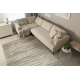 Wollteppich ABBY 486.57.LA100 OSTA Vintage, modern beige / blau