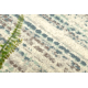 Wollteppich ABBY 486.57.LA100 OSTA Vintage, modern beige / blau