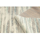 Wollteppich ABBY 486.57.LA100 OSTA Vintage, modern beige / blau