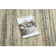 Wool Carpet ABBY 486.57.LA100 OSTA Vintage, modern beige / blue