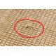 Alfombra MIMO 5979 sisal exterior beige obscuro - PRODUCTO DE SEGUNDA CLASE