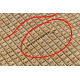 Alfombra MIMO 5979 sisal exterior beige obscuro - PRODUCTO DE SEGUNDA CLASE