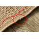 Alfombra MIMO 5979 sisal exterior beige obscuro - PRODUCTO DE SEGUNDA CLASE
