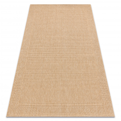 Sisaltæppe TIMO 5979 SISAL udendørs mørk beige - ANDEN KVALITETS PRODUKT