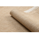 Alfombra MIMO 5979 sisal exterior beige obscuro - PRODUCTO DE SEGUNDA CLASE