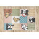 Carpet FUN Pets for children, animals colorful multi - SECOND-RATE PRODUCT