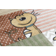 Teppich FUN Pets für Kinder, Tiere farbig multi - ZWEITKLASSIGES PRODUKT