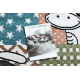 Teppich FUN Pets für Kinder, Tiere farbig multi - ZWEITKLASSIGES PRODUKT