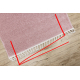 Carpet BERBER 9000 pink Fringe Berber Moroccan shaggy - SECOND-RATE PRODUCT