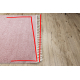 Carpet BERBER 9000 pink Fringe Berber Moroccan shaggy - SECOND-RATE PRODUCT