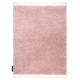 Carpet BERBER 9000 pink Fringe Berber Moroccan shaggy - SECOND-RATE PRODUCT