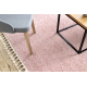 Carpet BERBER 9000 pink Fringe Berber Moroccan shaggy - SECOND-RATE PRODUCT