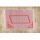 Carpet BERBER 9000 pink Fringe Berber Moroccan shaggy - SECOND-RATE PRODUCT