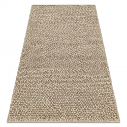 Tappeto in lana TAHAR 99005C beige - TESSUTO A MANO, uniforme - PRODOTTO DI SECONDO GRADO