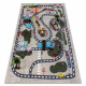 JUNIOR 51803.804 washing carpet City, streets for children anti-slip beige - SECOND-RATE PRODUCT
