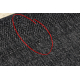 Teppich TIMO 5000 SISAL draussen schwarz - ZWEITKLASSIGES PRODUKT