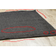 Teppich TIMO 5000 SISAL draussen schwarz - ZWEITKLASSIGES PRODUKT