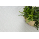 Teppich TIMO 5979 Kreis SISAL draussen Rahmen weiß - ZWEITKLASSIGES PRODUKT