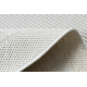 Teppich TIMO 5979 Kreis SISAL draussen Rahmen weiß - ZWEITKLASSIGES PRODUKT