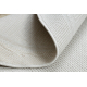 Teppich TIMO 5979 Kreis SISAL draussen Rahmen weiß - ZWEITKLASSIGES PRODUKT