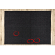 Teppich TIMO 6272 SISAL draussen schwarz - ZWEITKLASSIGES PRODUKT