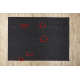 Teppich TIMO 6272 SISAL draussen schwarz - ZWEITKLASSIGES PRODUKT