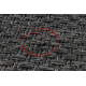 Teppich TIMO 6272 SISAL draussen schwarz - ZWEITKLASSIGES PRODUKT