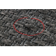 Teppich TIMO 6272 SISAL draussen schwarz - ZWEITKLASSIGES PRODUKT