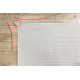 Tapis TIMO 5979 SIZAL extérieur cadre blanc - PRODUIT DE DEUXIÈME QUALITÉ