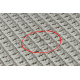 Teppich TIMO 5979 SISAL draussen Rahmen weiß - ZWEITKLASSIGES PRODUKT
