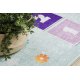 BAMBINO 1075 washing carpet hopscotch, numbers for children anti-slip - green - SECOND-RATE PRODUCT