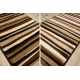 Passatoia ROYAL 5374 WAVES STRIPES beige / marrone