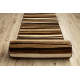 Tapis de couloir ROYAL 5374 RAYURES ONDULÉES beige / marron