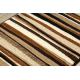 Alfombra de pasillo ROYAL 5374 ONDAS RAYAS beige / marrón