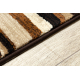 Alfombra de pasillo ROYAL 5374 ONDAS RAYAS beige / marrón