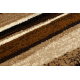 Passatoia ROYAL 5374 WAVES STRIPES beige / marrone