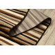 Alfombra de pasillo ROYAL 5374 ONDAS RAYAS beige / marrón