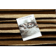Kiliminiu taku HEAT-SET ROYAL 5374 BANGOS JUOSTELĖS smėlio / rudos spalvos