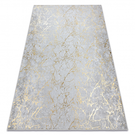 Alfombra lavable MIRO 11111.2108 Mármol, glamour antideslizante - crema / oro - PRODUCTO DE SEGUNDA CLASE