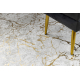 Alfombra lavable MIRO 11111.2108 Mármol, glamour antideslizante - crema / oro - PRODUCTO DE SEGUNDA CLASE