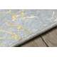 Alfombra lavable MIRO 11111.2108 Mármol, glamour antideslizante - crema / oro - PRODUCTO DE SEGUNDA CLASE