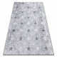 JUNIOR 51798.804 tapijt wasbaar Sterren voor kinderen antislip - grijs - TWEEDE-KLASSE PRODUCT