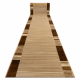 Alfombra de pasillo ROYAL FB23 MARCO RECTANGULAR beige / crema