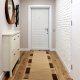 Alfombra de pasillo ROYAL FB23 MARCO RECTANGULAR beige / crema